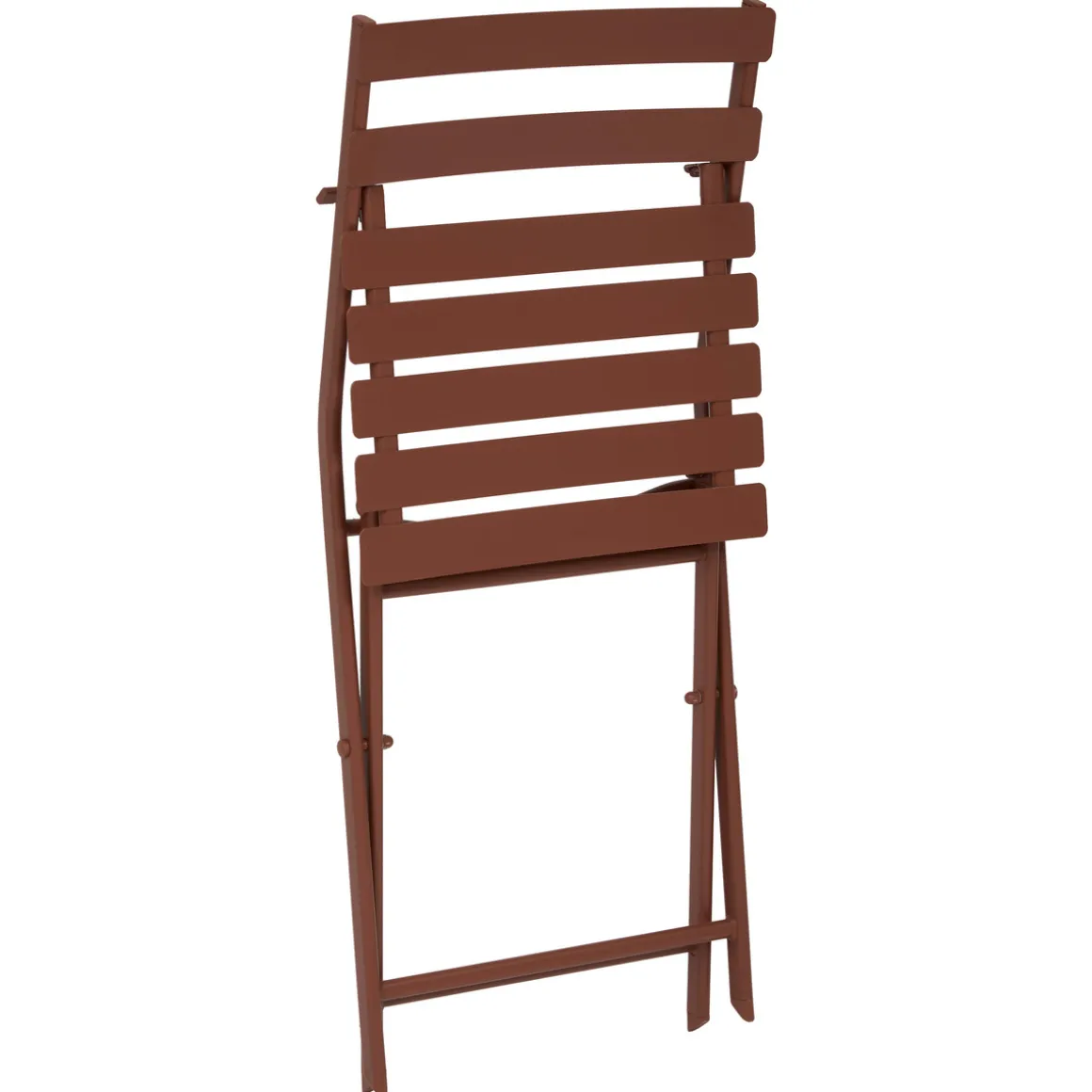 Ensemble table de jardin pliante carrée + 2 chaises GREENSBORO Acajou