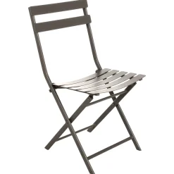 Ensemble table de jardin pliante ronde + 2 chaises GREENSBORO Tonka