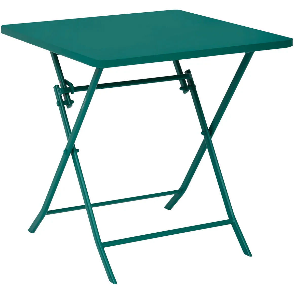 Ensemble table de jardin pliante carrée + 2 chaises GREENSBORO Opale