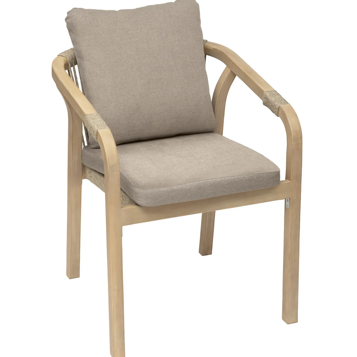 Ensemble table de jardin VENIZIA + 8 fauteuils PAPOUASIE Acacia