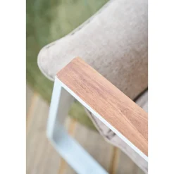 Fauteuil à bascule FELINIO Taupe