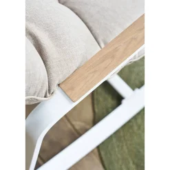 Fauteuil à bascule FELINIO Taupe