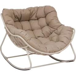Fauteuil à bascule PAOPAO Argile