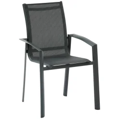 Fauteuil de jardin AXANT Gris poivre / Graphite
