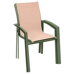 Fauteuil de jardin AXANT Lin / Vert laurier