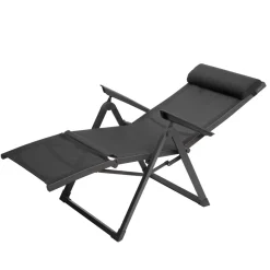 Fauteuil de jardin DECIMA Anthracite / Graphite
