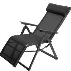 Fauteuil de jardin DECIMA Anthracite / Graphite