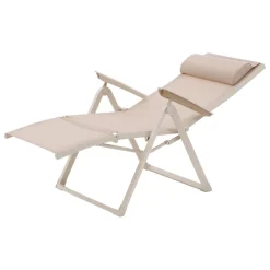 Fauteuil de jardin DECIMA Lin / Argile