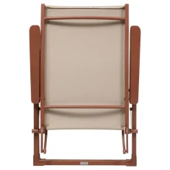 Fauteuil de jardin DECIMA Lin / Acajou
