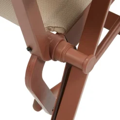 Fauteuil de jardin DECIMA Lin / Acajou