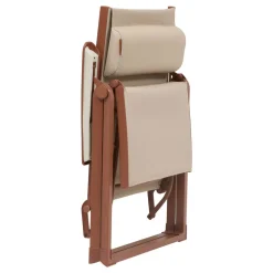 Fauteuil de jardin DECIMA Lin / Acajou