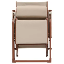 Fauteuil de jardin DECIMA Lin / Acajou