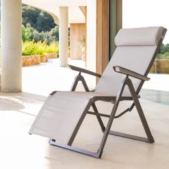 Fauteuil de jardin DECIMA Noisette / Praline