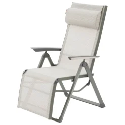 Fauteuil de jardin DECIMA Vert olive / Vert laurier