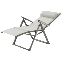 Fauteuil de jardin DECIMA Vert olive / Vert laurier