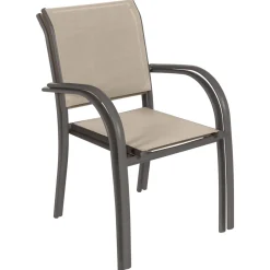 Fauteuil de jardin empilable PIAZZA Lin & Tonka
