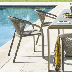Fauteuil de jardin empilable RIU Cappucino & Café