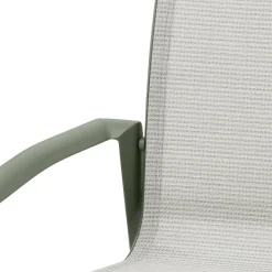 Fauteuil de jardin empilable AXANT Vert olive / Vert laurier