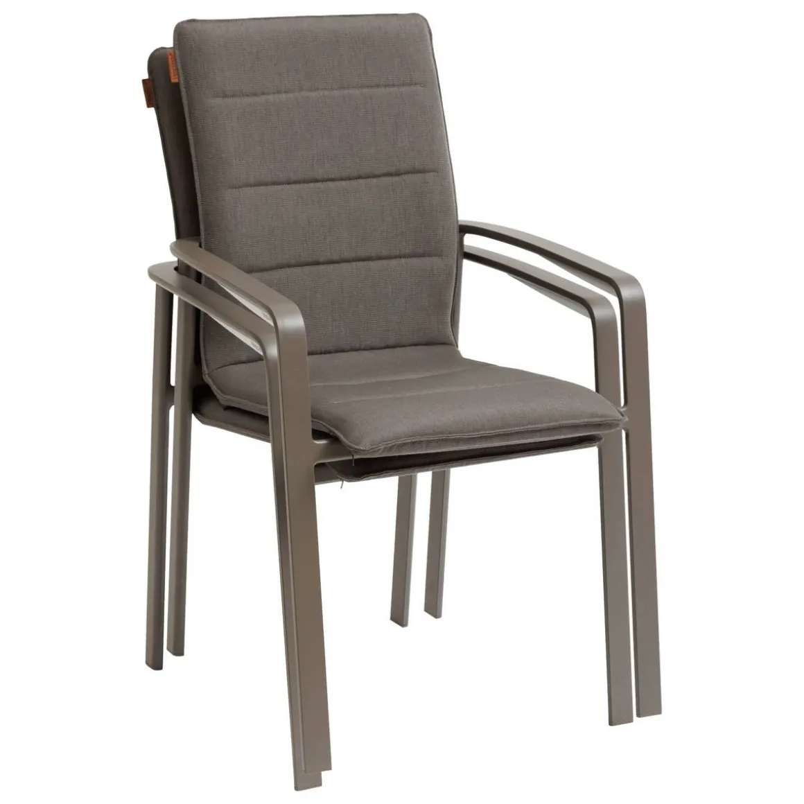 Fauteuil de jardin empilable DIESE Mocha & Praline