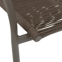 Fauteuil de jardin empilable RIU Wengé & Praliné