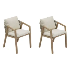 Fauteuil de jardin MYLORE Beige / Honey