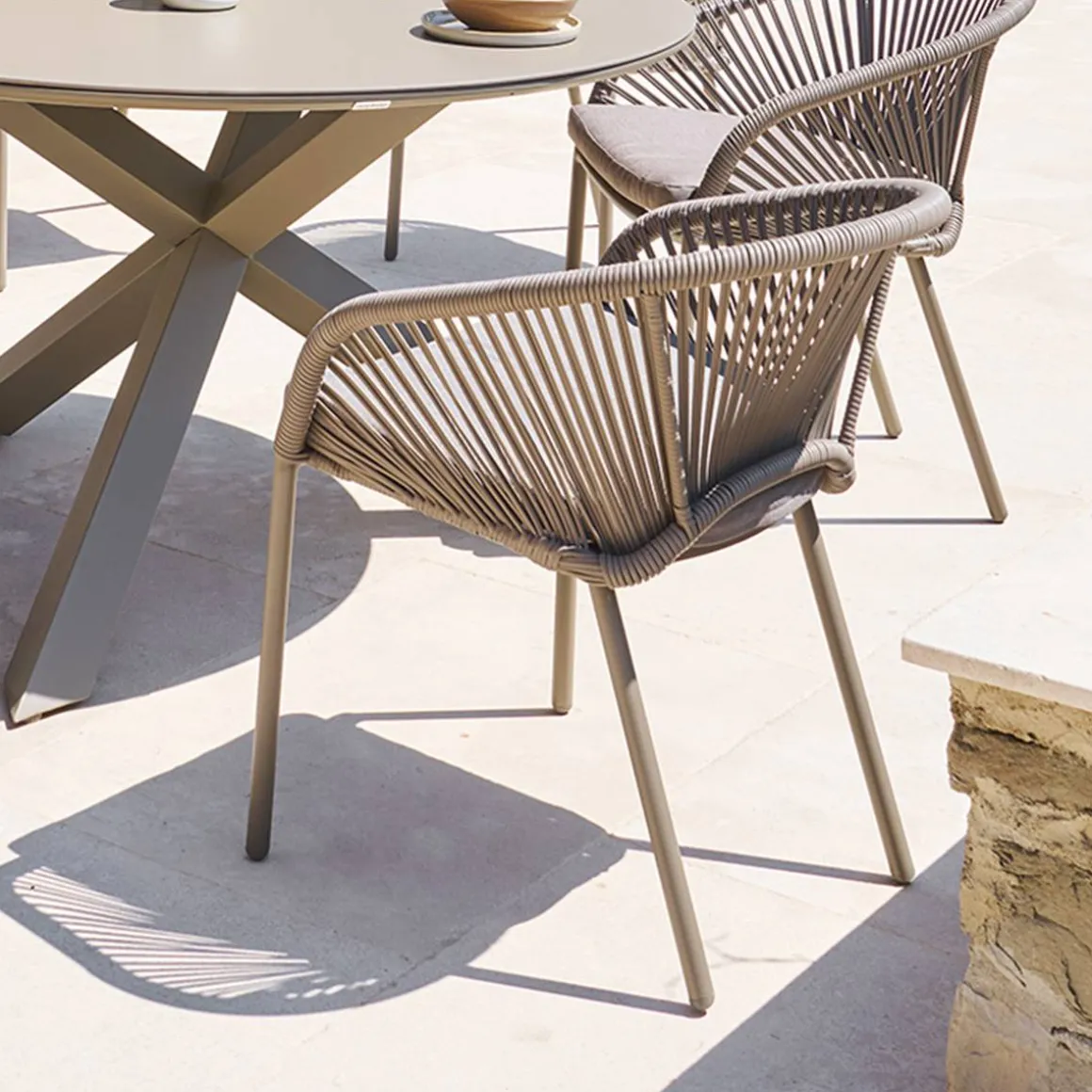 Fauteuil de jardin ORYON Café