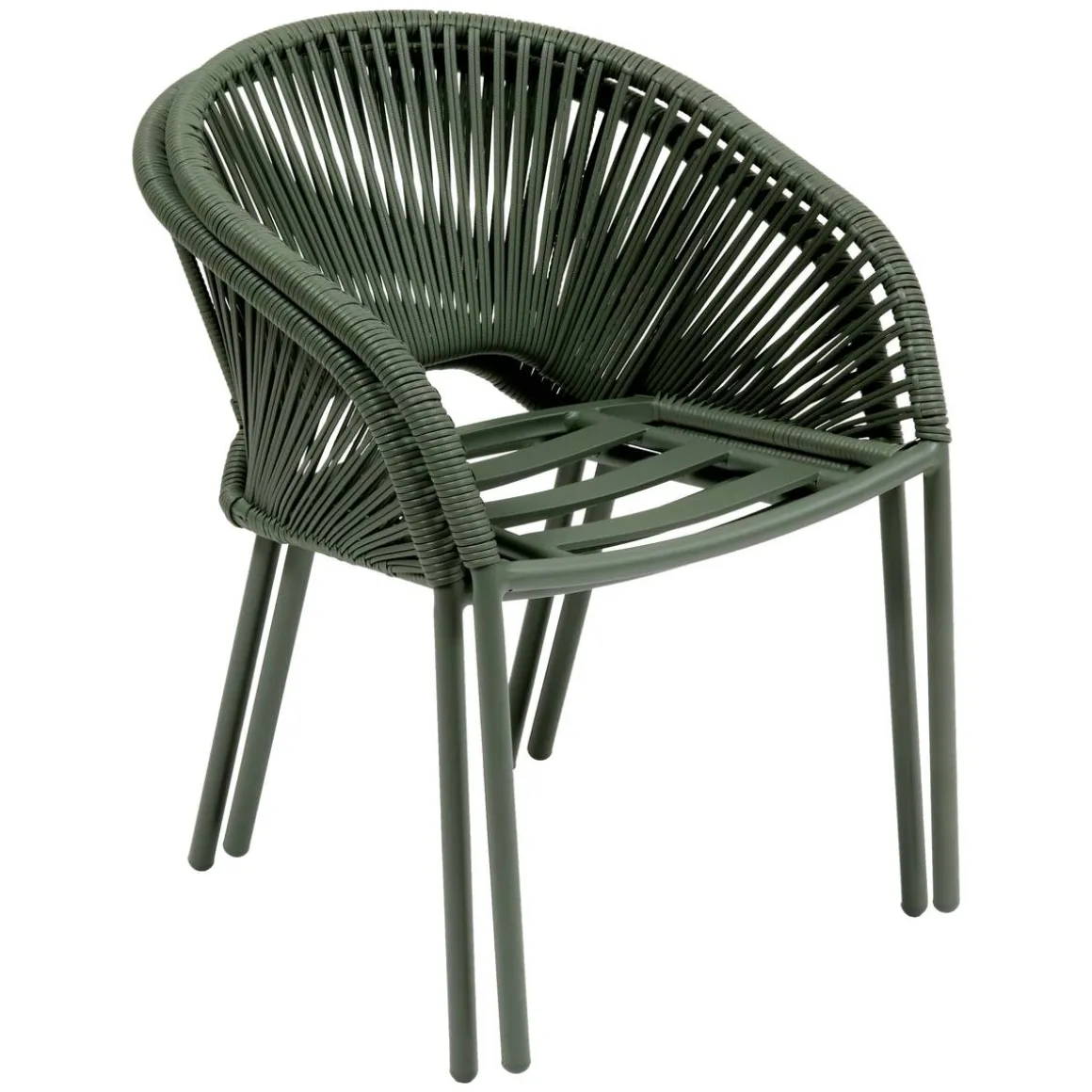 Fauteuil de jardin ORYON Vert laurier
