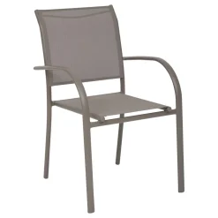 Fauteuil de jardin PIAZZA Noisette / Café