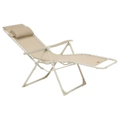 Fauteuil de jardin SILOS Beige lin