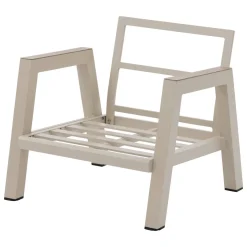 Fauteuil de salon de jardin AXIOME Argile