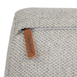 Fauteuil de salon de jardin DOMILLY Beige / Vert laurier