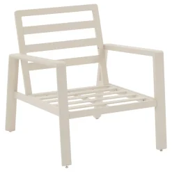 Fauteuil de salon de jardin LUZANE Argile