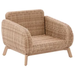 Fauteuil de salon de jardin MANISSA Beige