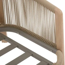 Fauteuil de salon de jardin NELORA Beige