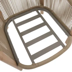 Fauteuil de salon de jardin NELORA Beige