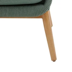 Fauteuil de salon de jardin ORISSA Vert olive