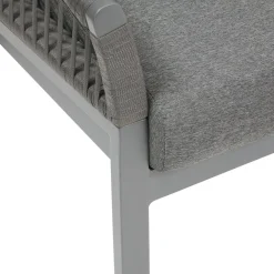 Fauteuil de salon de jardin ORIENGO Anthracite & Graphite
