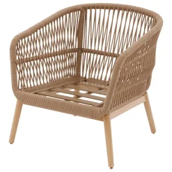 Fauteuil de salon de jardin ORISSA Taupe