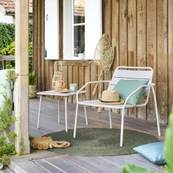 Fauteuil de salon de jardin PHUKET Argile