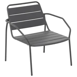 Fauteuil de salon de jardin PHUKET Graphite