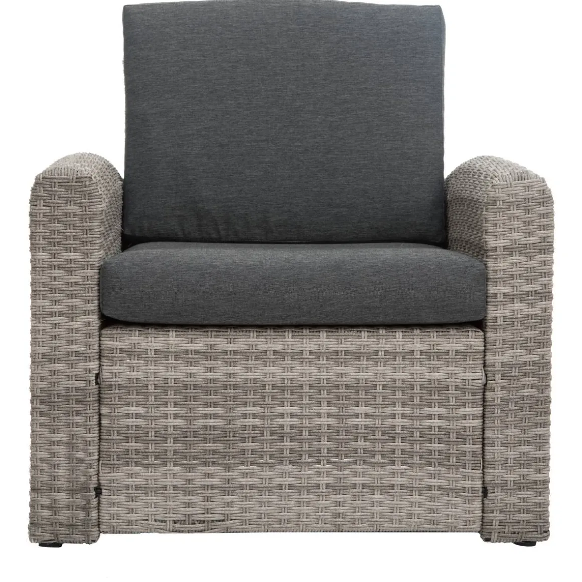 Fauteuil de salon de jardin POLYNÉSIA Havane