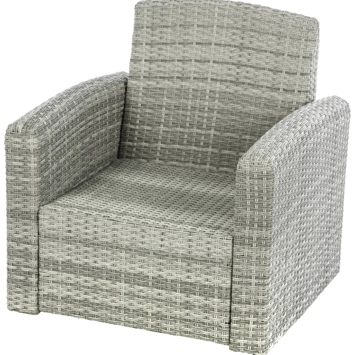 Fauteuil de salon de jardin POLYNÉSIA Havane