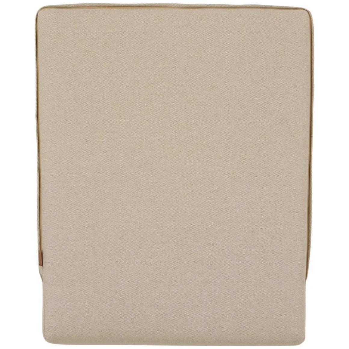 Fauteuil de salon de jardin rotatif ALLURE Beige / Acajou