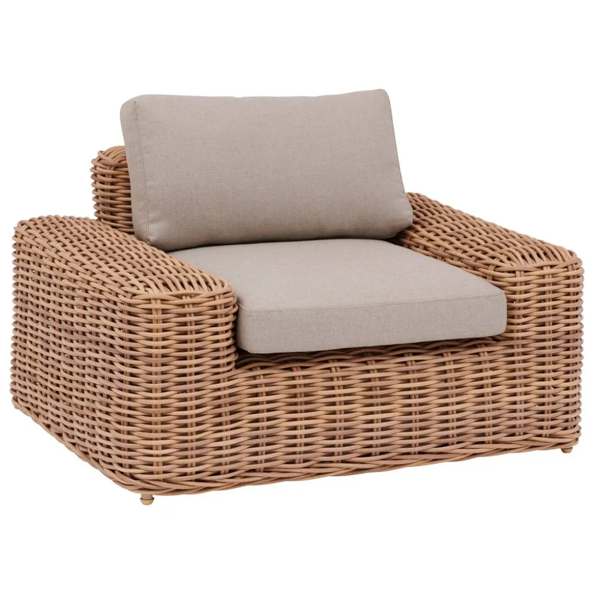 Fauteuil de salon de jardin SAVINIA Tahini