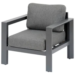 Fauteuil de salon de jardin ÉVASION Graphite