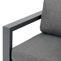 Fauteuil de salon de jardin ÉVASION Graphite
