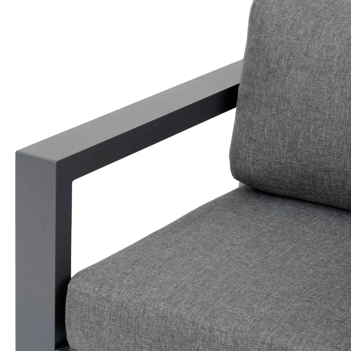 Fauteuil de salon de jardin ÉVASION Graphite