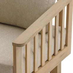 Fauteuil de salon de jardin XENIA Acacia