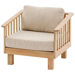 Fauteuil de salon de jardin XENIA Acacia