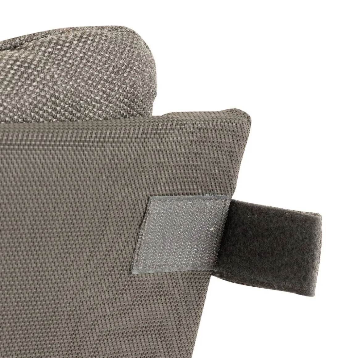 Fauteuil relax de jardin LAMBINIO Graphite & Gris foncé